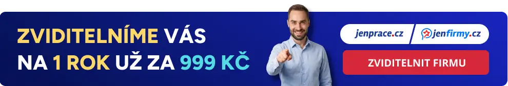 JenPrace.cz - pravidla akce.